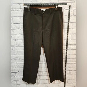 IZOD Golf Black Slacks Size 36x29